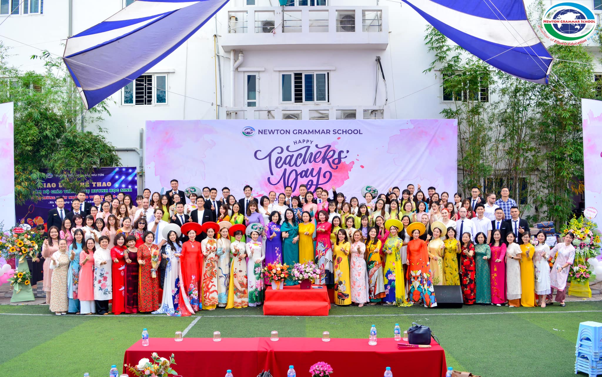 Trường Tiểu học I-Sắc Niu-Tơn "ơn Thầy Cô, chúng em xin nhớ mãi”