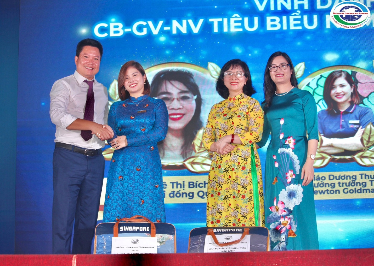 Xúc động tràn đầy ngày Nhà giáo Việt Nam 20/11 tại trường Tiểu Học Newton Goldmark