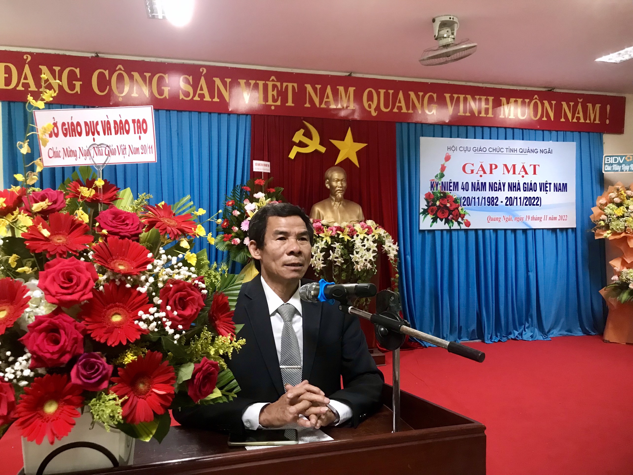 Hội CGC tỉnh Quảng Ngãi tổ chức gặp mặt chào mừng Kỷ niệm 40 năm ngày Nhà giáo Việt Nam