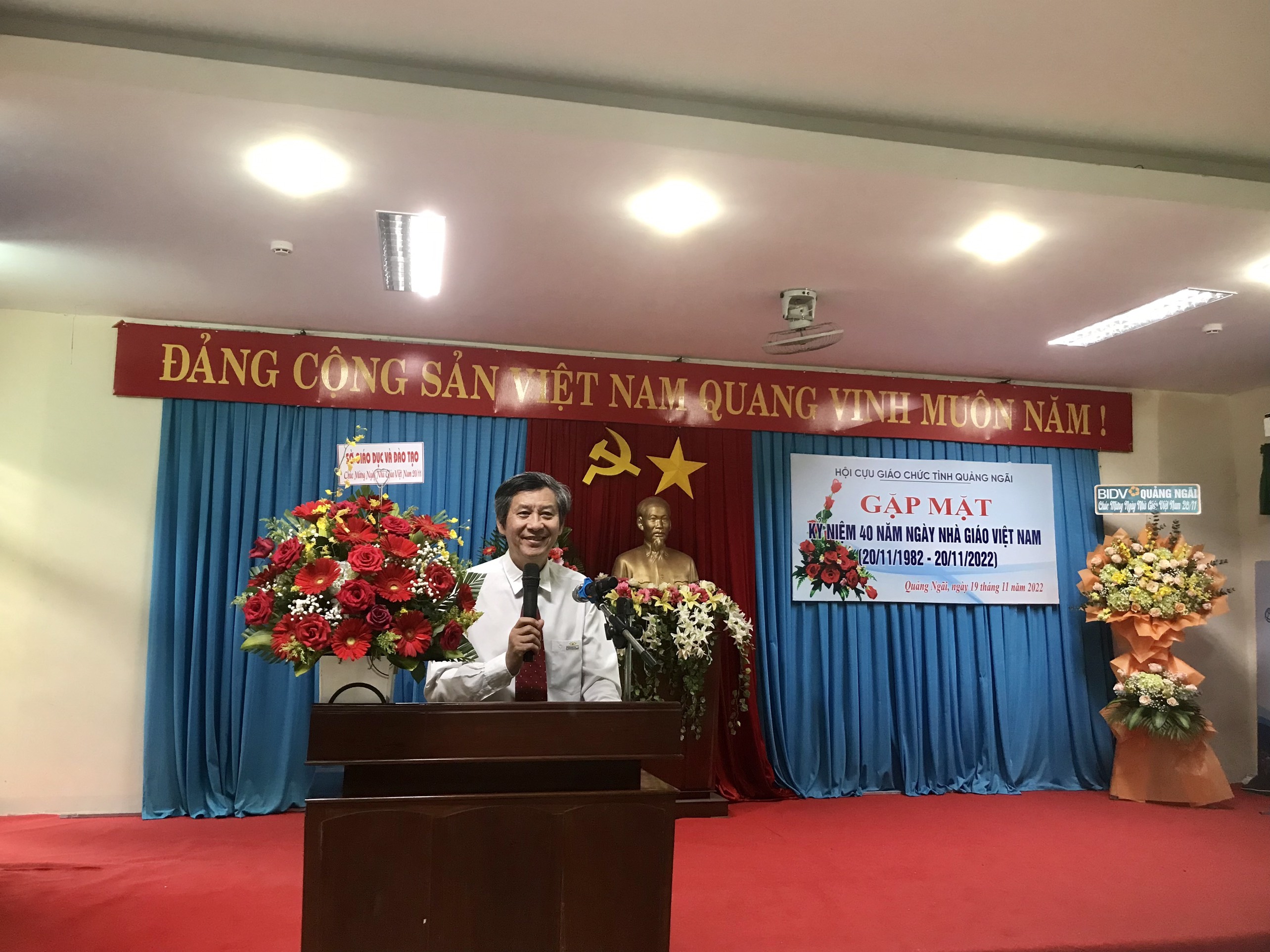 Hội CGC tỉnh Quảng Ngãi tổ chức gặp mặt chào mừng Kỷ niệm 40 năm ngày Nhà giáo Việt Nam