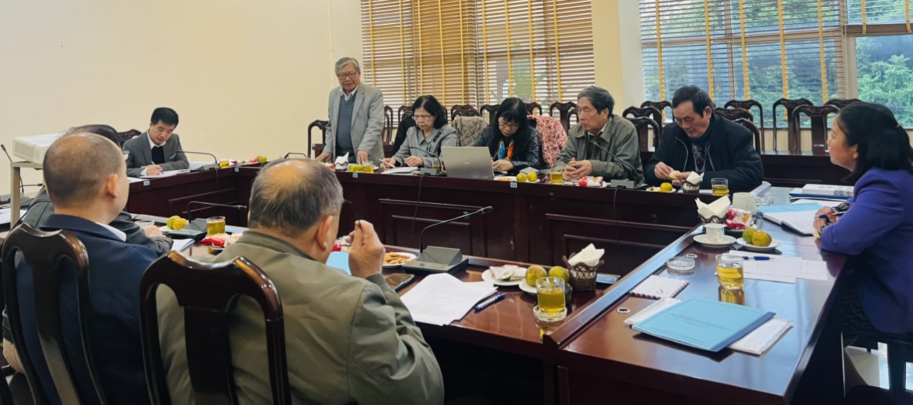 Hội đồng xét duyệt đề cương đề tài Tư vấn Phản biện và Giám định Xã hội năm 2023
