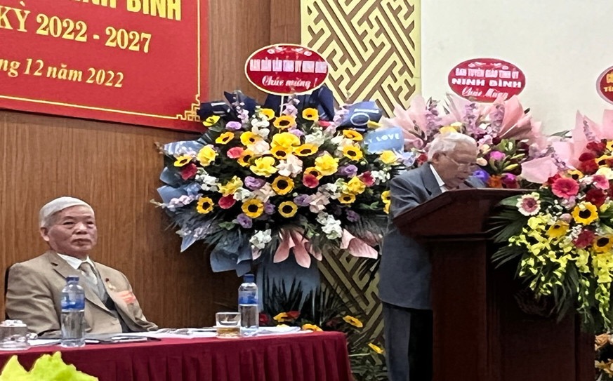 Đại hội Đại biểu Hội Cựu Giáo chức tỉnh Ninh Bình Lần thứ IV nhiệm kỳ 2022-2027