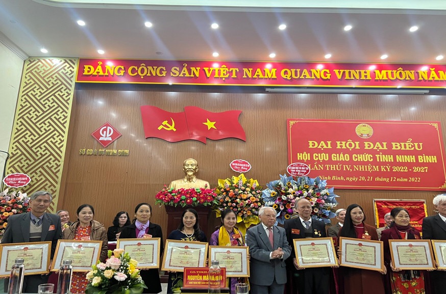 Đại hội Đại biểu Hội Cựu Giáo chức tỉnh Ninh Bình Lần thứ IV nhiệm kỳ 2022-2027
