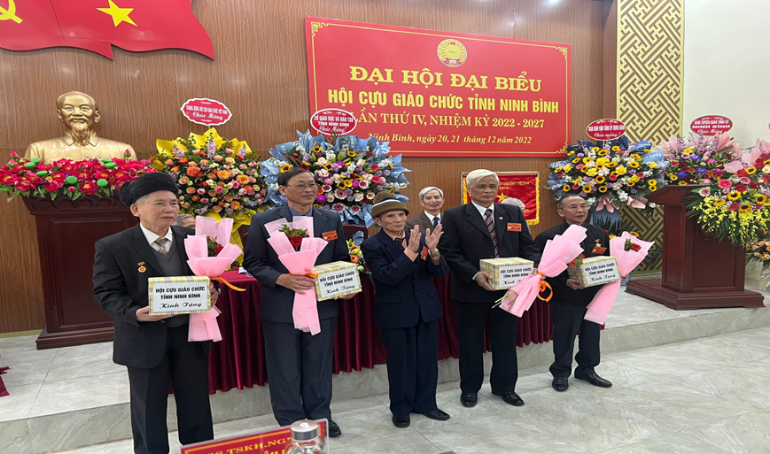 Đại hội Đại biểu Hội Cựu Giáo chức tỉnh Ninh Bình Lần thứ IV nhiệm kỳ 2022-2027