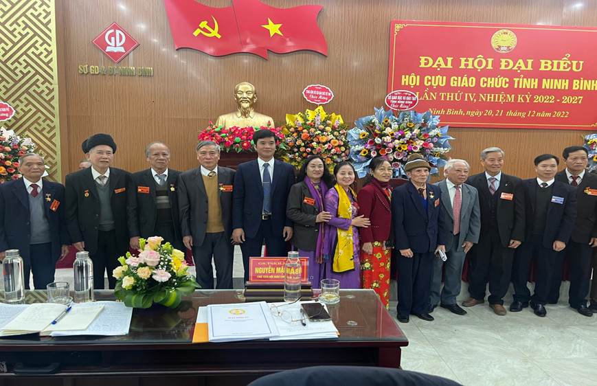 Đại hội Đại biểu Hội Cựu Giáo chức tỉnh Ninh Bình Lần thứ IV nhiệm kỳ 2022-2027