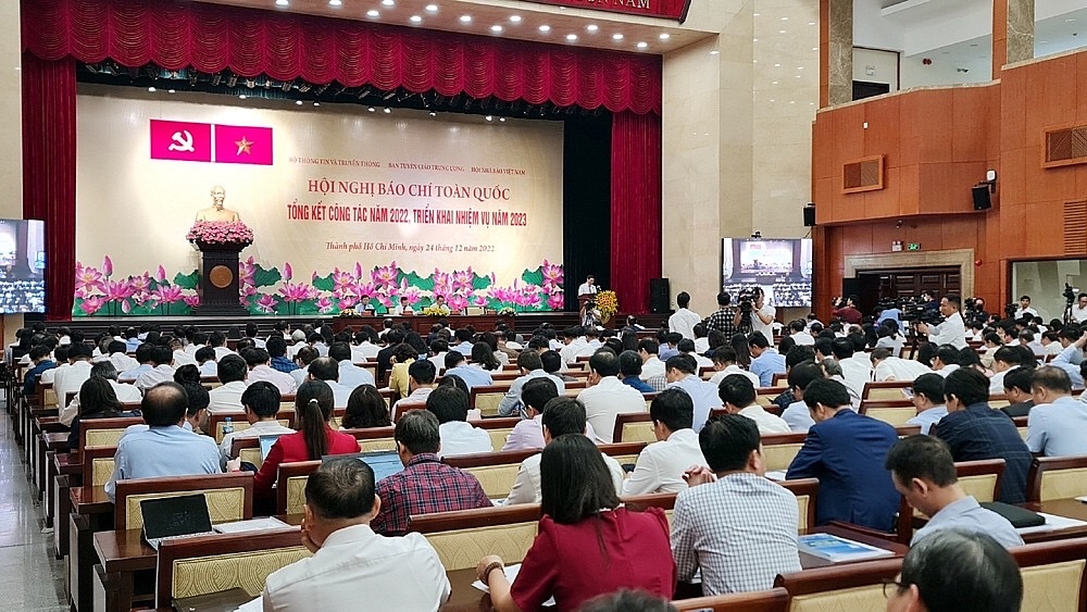 Tổng kết công tác báo chí toàn quốc năm 2022, triển khai nhiệm vụ năm 2023