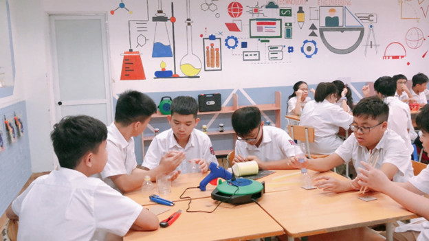 Mô hình lớp học STEM – chơi mà học