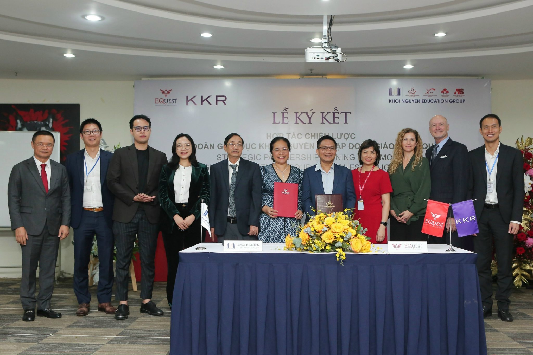 Tập đoàn EQuest giành được quyền kiểm soát trong Tập đoàn Giáo dục Khôi Nguyên