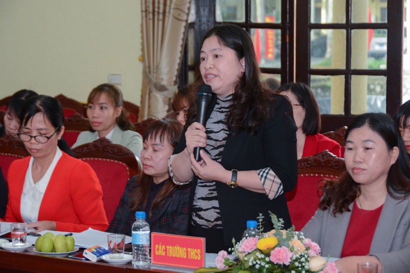 Đoàn Đại biểu Quốc hội Hà Nội giám sát thực hiện đổi mới chương trình, SGK