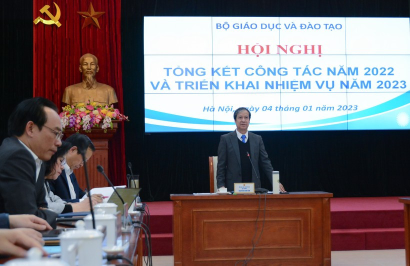 Bộ GD&ĐT đề ra 8 nhiệm vụ trọng tâm năm 2023