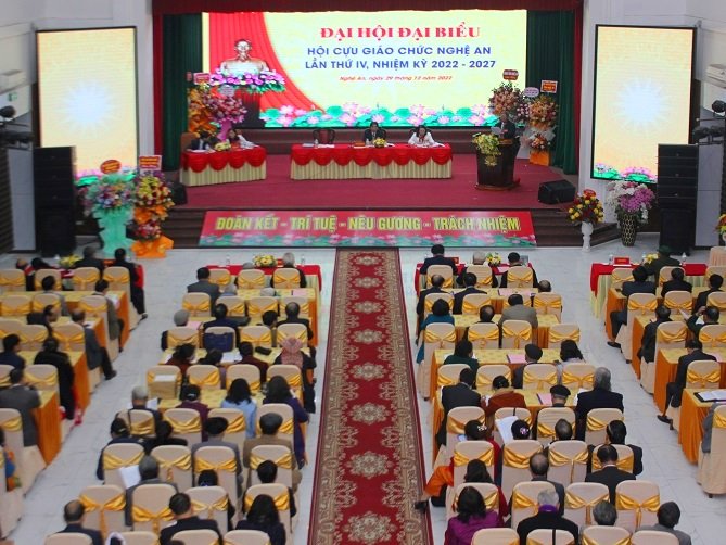 Đại hội IV Hội Cựu Giáo chức Nghệ An