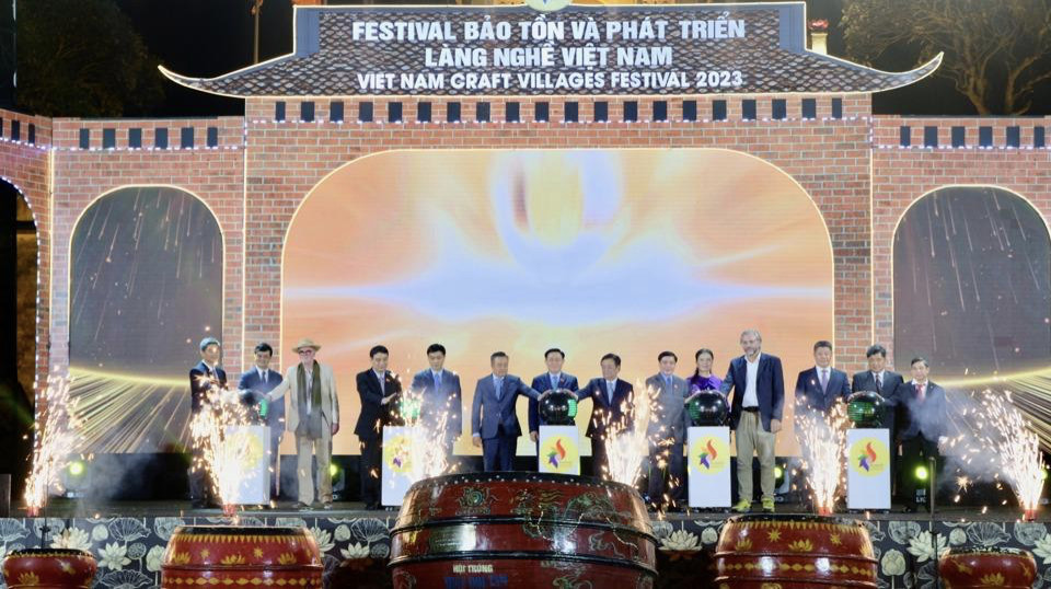 Lễ Khai mạc Festival - Bảo tồn và Phát triển làng nghề Việt Nam năm 2023