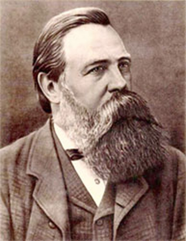 FRIEDRICH ENGELS- CÂY VĨ CẦM THỨ HAI, BÊN CẠNH MARX