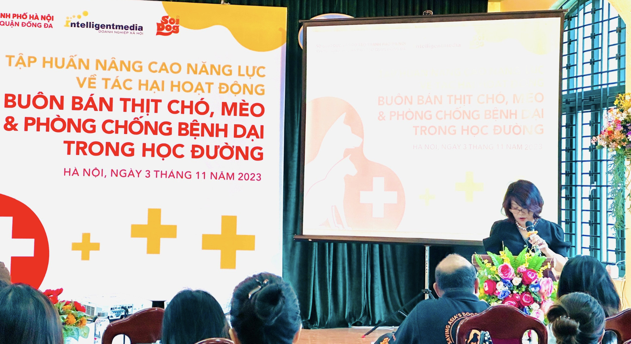 Hà Nội: Tập huấn phòng chống bệnh dại trong học đường