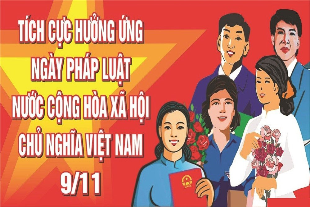 Hưởng ứng Ngày Pháp luật nước cộng hòa xã hội chủ nghĩa Việt Nam (09/11)