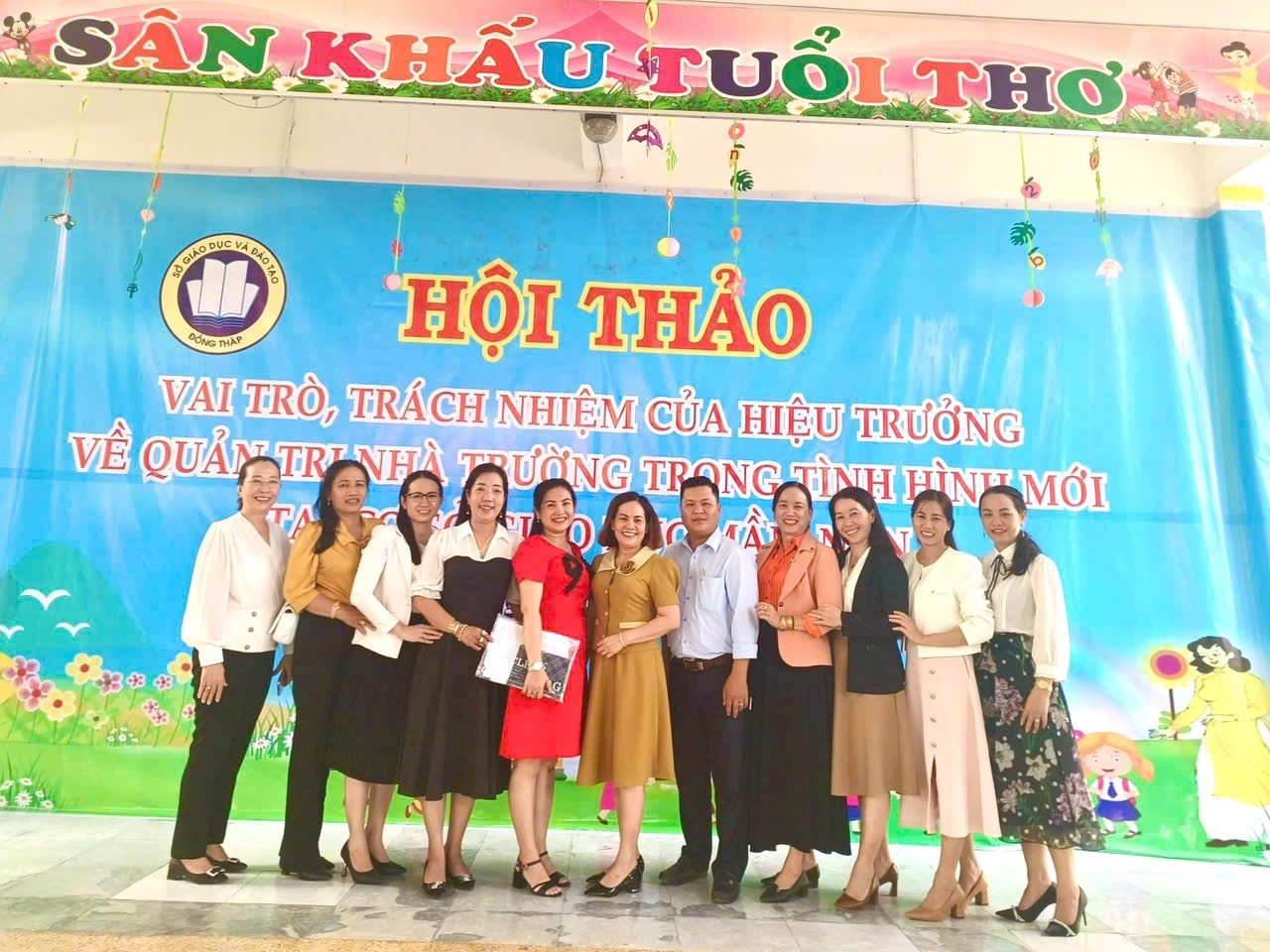 HỘI THẢO KHOA HỌC “VAI TRÒ TRÁCH NHIỆM CỦA HIỆU TRƯỞNG VỀ QUẢN TRỊ NHÀ TRƯỜNG TRONG TÌNH HÌNH MỚI TẠI CÁC CƠ SỞ GIÁO DỤC MẦM NON"