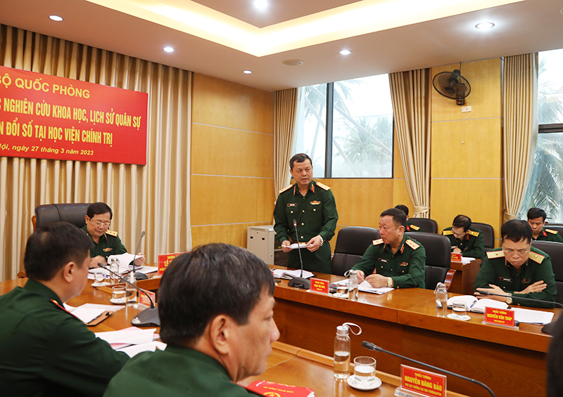 GIẢI PHÁP PHÁT HUY VAI TRÒ CỦA SĨ QUAN TRẺ TRONG CHUYỂN ĐỔI SỐ Ở CÁC HỌC VIỆN, TRƯỜNG SĨ QUAN QUÂN ĐỘI