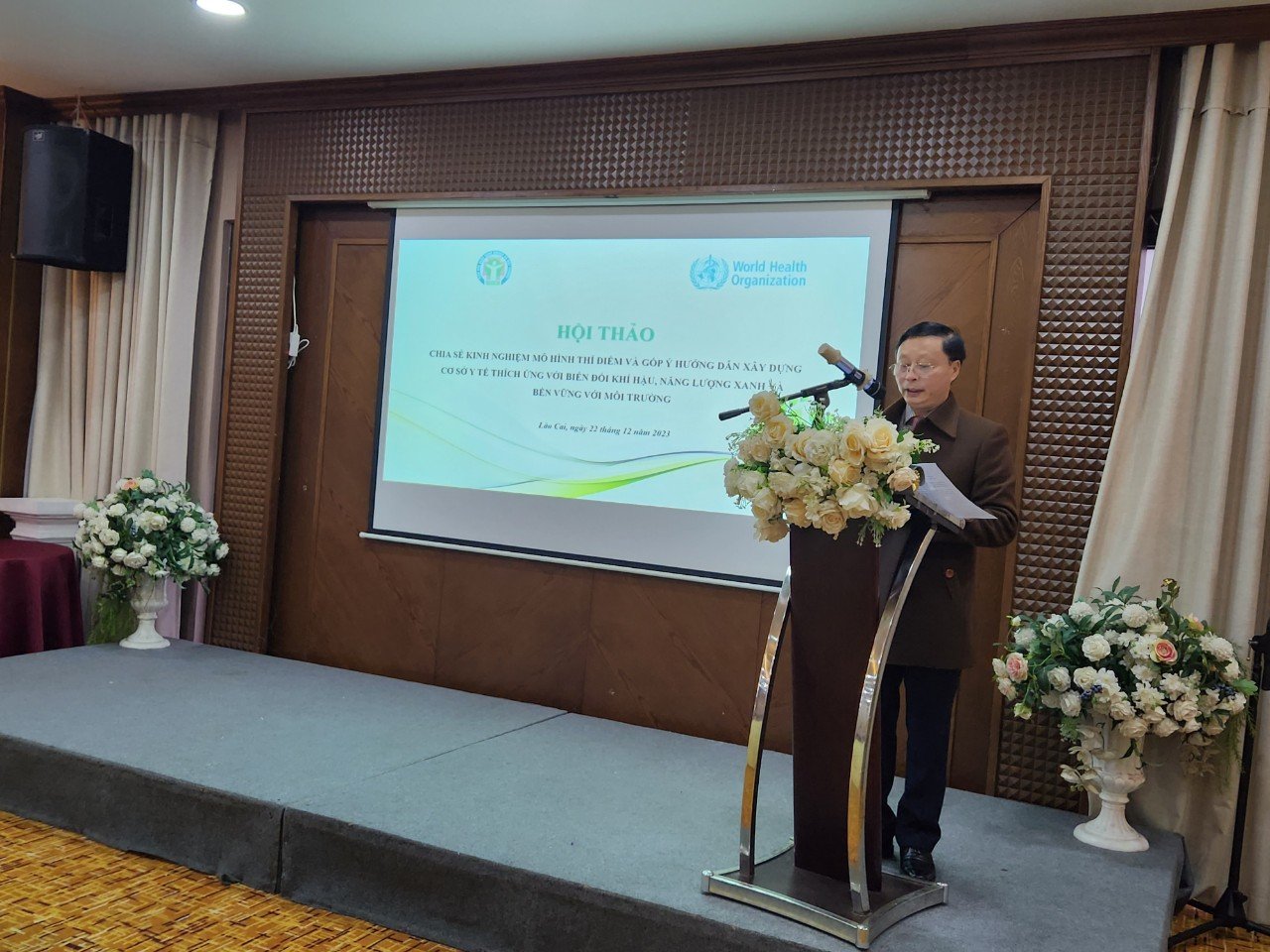 Ngành y tế đối mặt với biến đổi khí hậu và ảnh hưởng sức khỏe