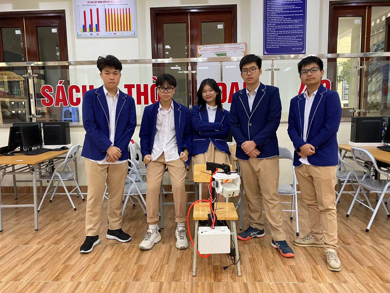 Học sinh trường THPT số 1 Lào Cai vinh dự đạt huy chương đồng tại đấu trường khu vực Đông Nam Á (AISEFF) năm 2023