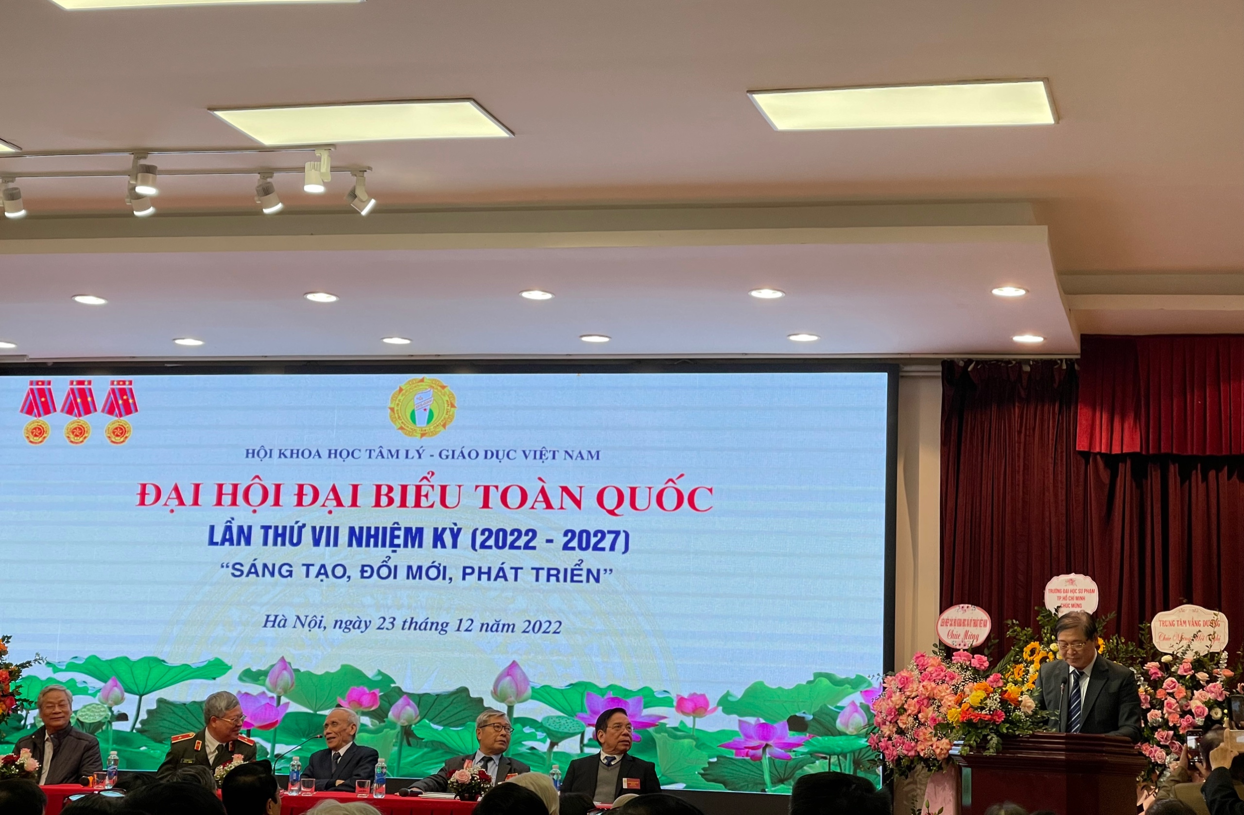 Hội KH Tâm lý-Giáo dục VN: Đại hội lần thứ VII thành công rực rỡ