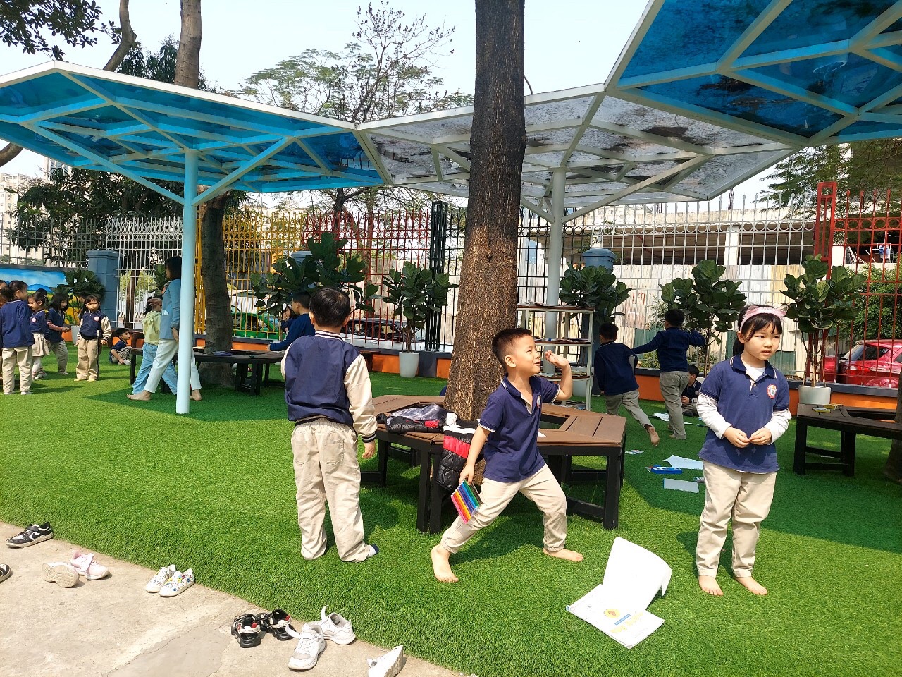Trường học là ngôi nhà thứ hai của các em học sinh thân yêu