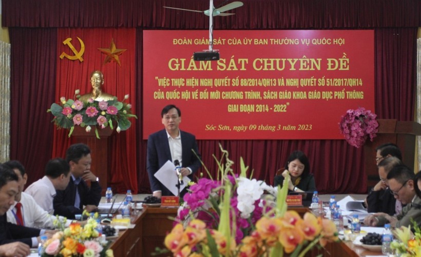 UBTV Quốc hội bắt đầu giám sát triển khai chương trình mới tại địa phương