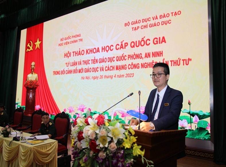 Hội thảo khoa học Quốc gia: “Lý luận và thực tiễn Giáo dục quốc phòng, an ninh trong bối cảnhđổi mới giáo dục và Cách mạng công nghiệp lần thứ tư”