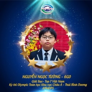 Thành tích xuất sắc của trường Newton tại kỳ thi Apmops 2023