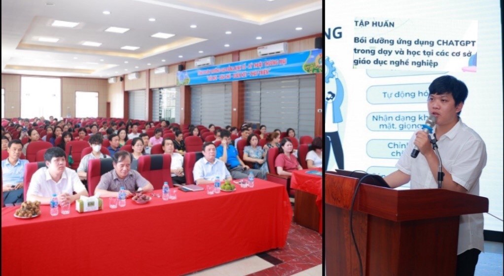 Tập huấn: “Bồi dưỡng ứng dụng ChatGPT trong dạy và học tại các cơ sở giáo dục nghề nghiệp”