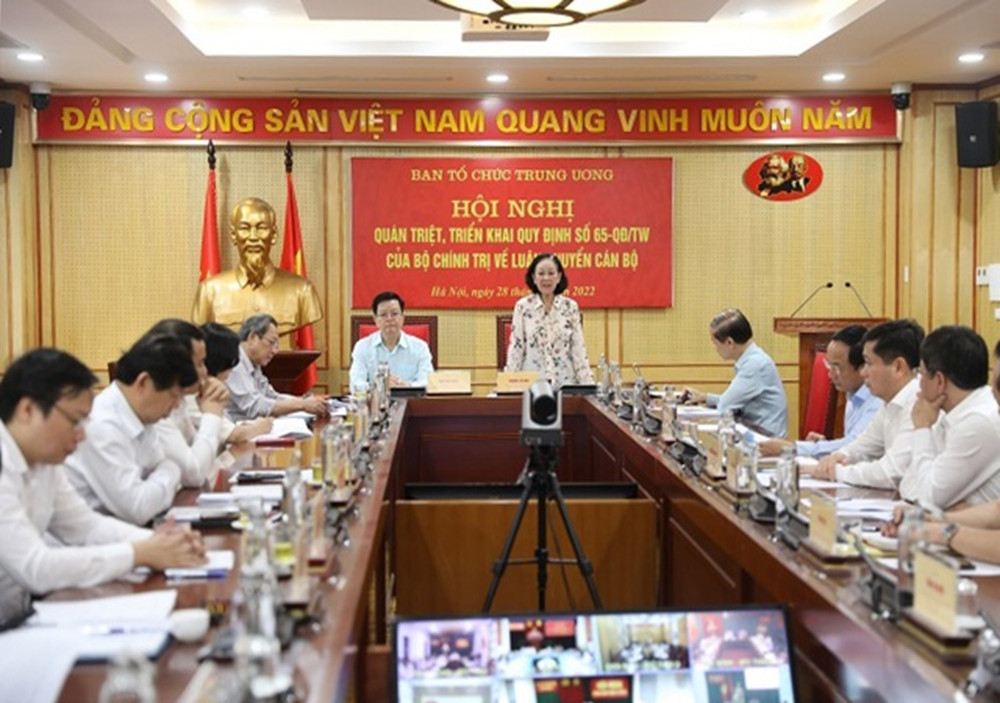 Luân chuyển cán bộ hiệu quả góp phần giáo dục đào tạo cán bộ