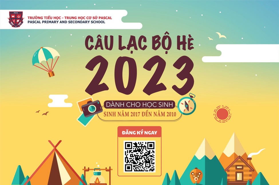 Trại hè khám phá tài năng cho trẻ từ 5 tuổi