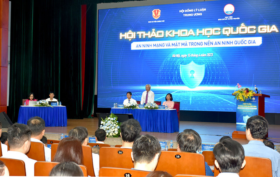 Hội thảo khoa học quốc gia “An ninh mạng và mật mã trong nền an ninh quốc gia”