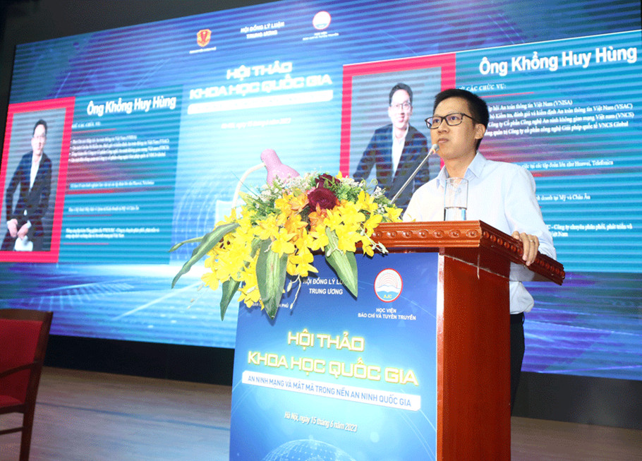 Hội thảo khoa học quốc gia “An ninh mạng và mật mã trong nền an ninh quốc gia”