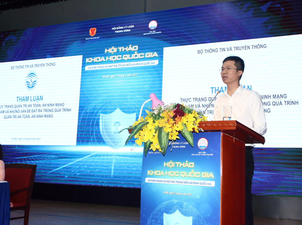 Hội thảo khoa học quốc gia “An ninh mạng và mật mã trong nền an ninh quốc gia”