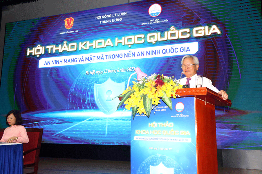 Hội thảo khoa học quốc gia “An ninh mạng và mật mã trong nền an ninh quốc gia”