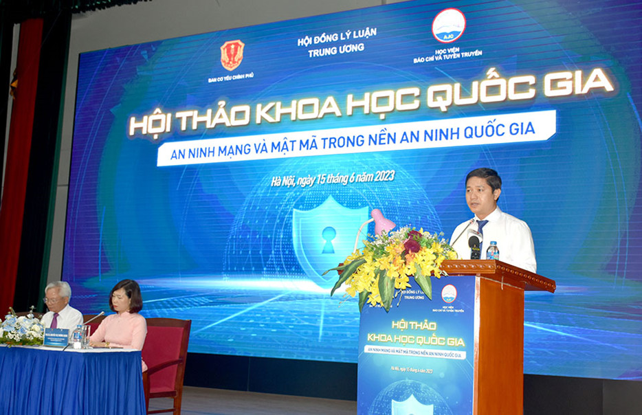 Hội thảo khoa học quốc gia “An ninh mạng và mật mã trong nền an ninh quốc gia”