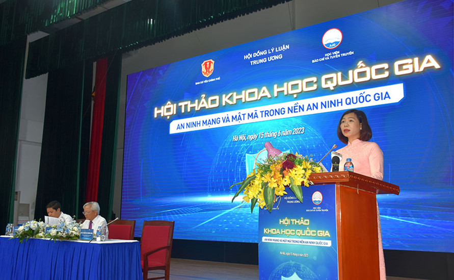 Hội thảo khoa học quốc gia “An ninh mạng và mật mã trong nền an ninh quốc gia”