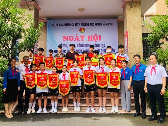 Phường Thọ Xương, TP. Bắc Giang: Nhiều hoạt động vui khỏe, bổ ích cho tầng lớp thanh, thiếu niên, nhi đồng trong dịp nghỉ hè
