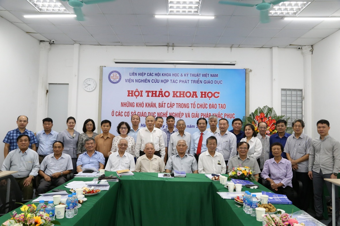 HỘI THẢO KHOA HỌC “Những khó khăn, bất cập trong tổ chức đào tạo ở các cơ sở giáo dục nghề nghiệp và giải pháp khắc phục”