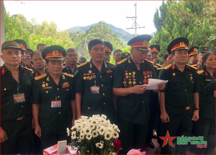 KỶ NIỆM 76 NĂM NGÀY THƯƠNG BINH – LIỆT SĨ (27/7/1947 - 27/7/2023) Hội Cựu chiến binh Sư đoàn 337 tổ chức gặp mặt, giao lưu và dâng hương tri ân các đồng đội đã hy sinh