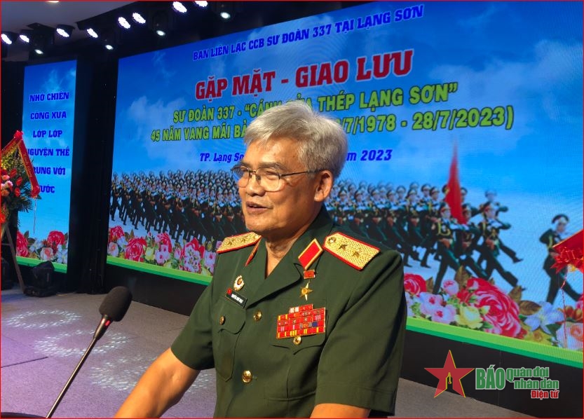 KỶ NIỆM 76 NĂM NGÀY THƯƠNG BINH – LIỆT SĨ (27/7/1947 - 27/7/2023) Hội Cựu chiến binh Sư đoàn 337 tổ chức gặp mặt, giao lưu và dâng hương tri ân các đồng đội đã hy sinh