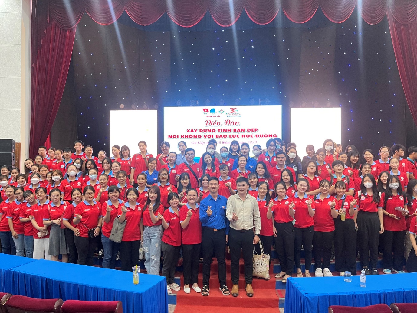Quận Đoàn Gò Vấp: Tổ chức diễn đàn "Xây dựng tình bạn đẹp – Nói không với bạo lực học đường"