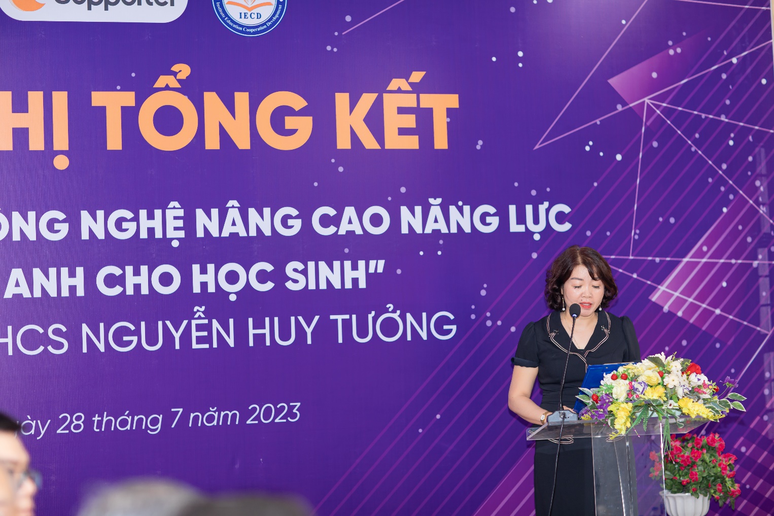 HỘI NGHỊ TỔNG KẾT ĐỀ ÁN ỨNG DỤNG CÔNG NGHỆ NÂNG CAO NĂNG LỰC NÓI TIẾNG ANH CHO HỌC SINH