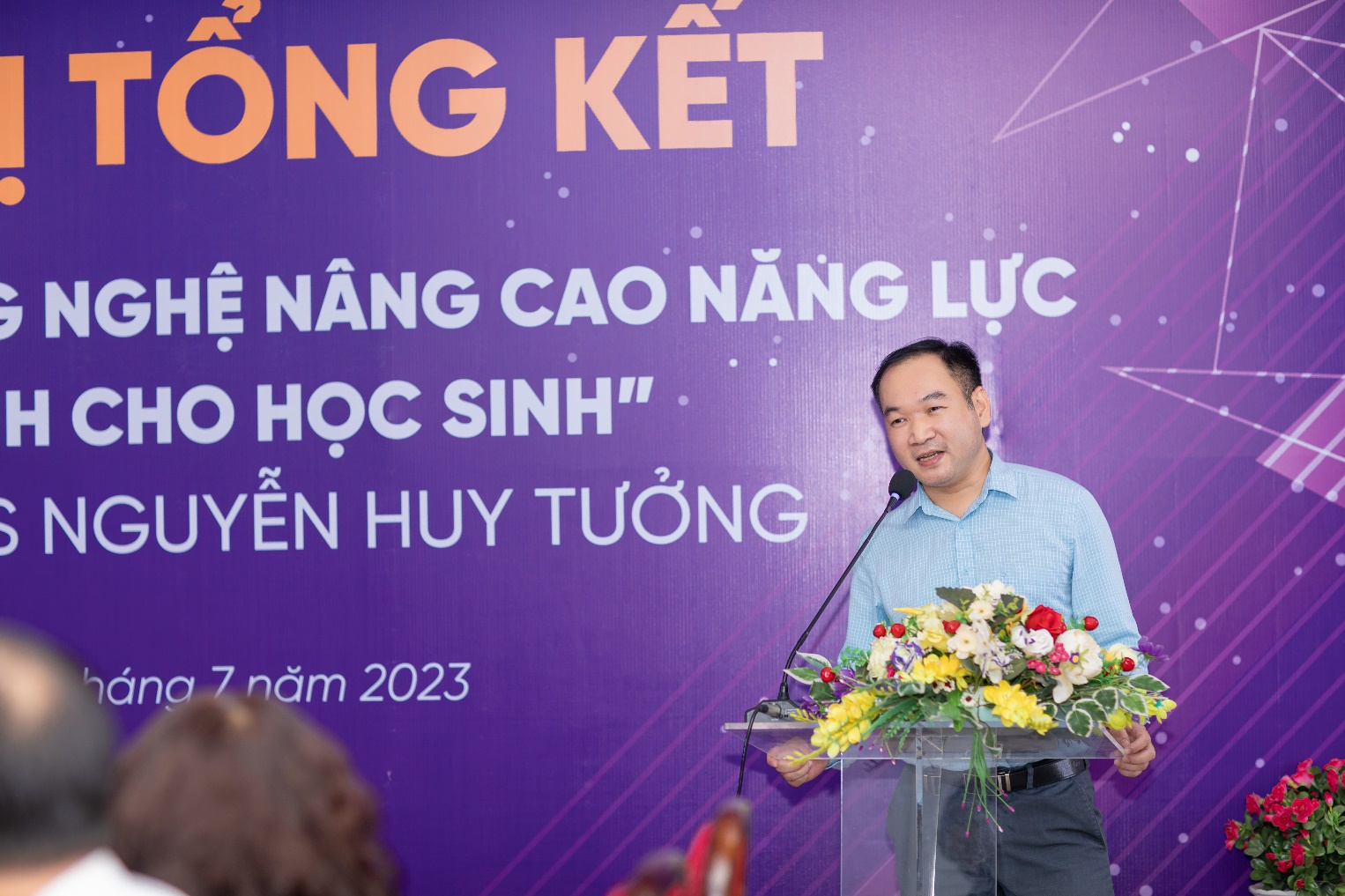 HỘI NGHỊ TỔNG KẾT ĐỀ ÁN ỨNG DỤNG CÔNG NGHỆ NÂNG CAO NĂNG LỰC NÓI TIẾNG ANH CHO HỌC SINH