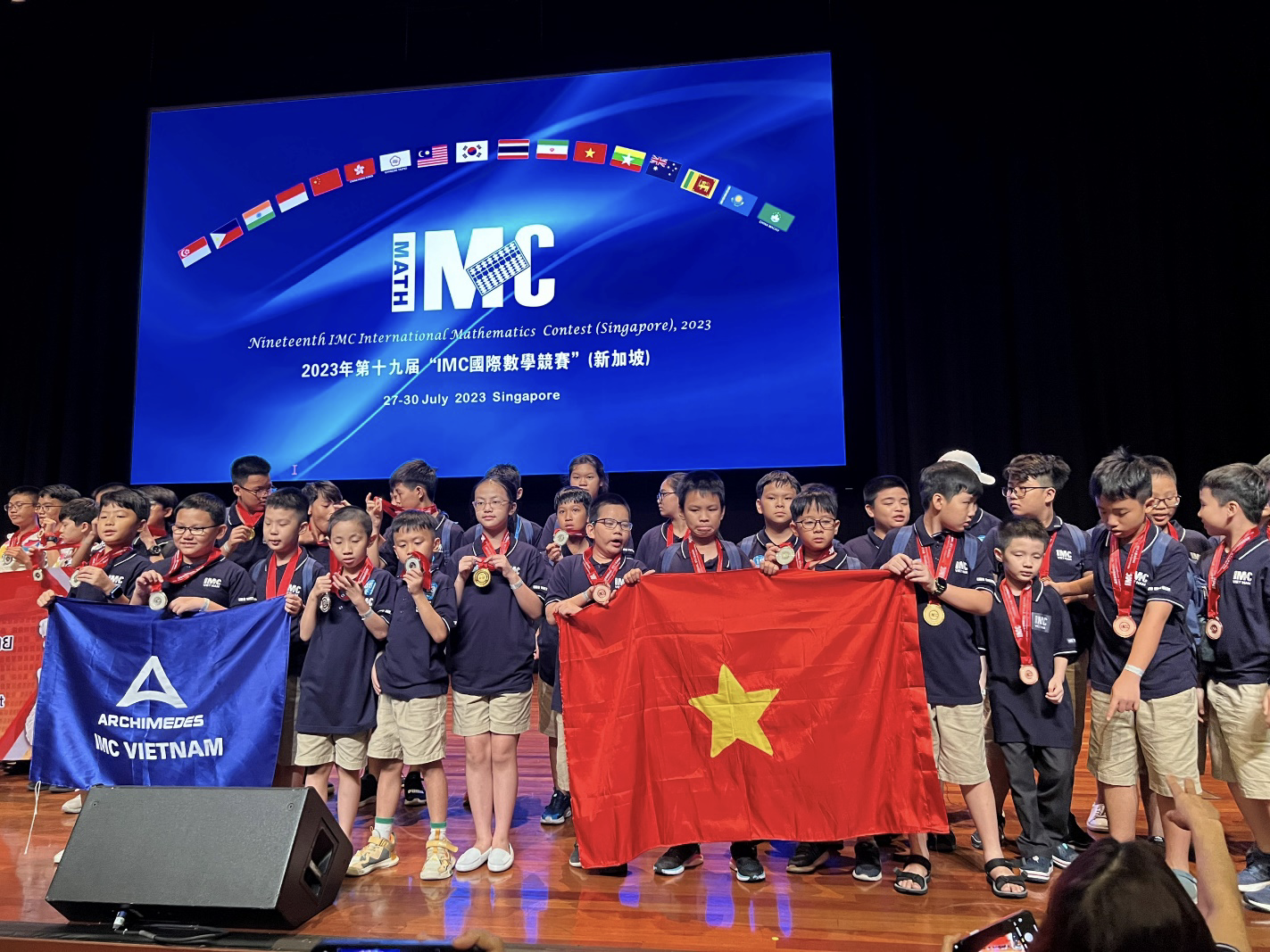 Archimedes Academy: Kết quả ấn tượng tại IMC 2023
