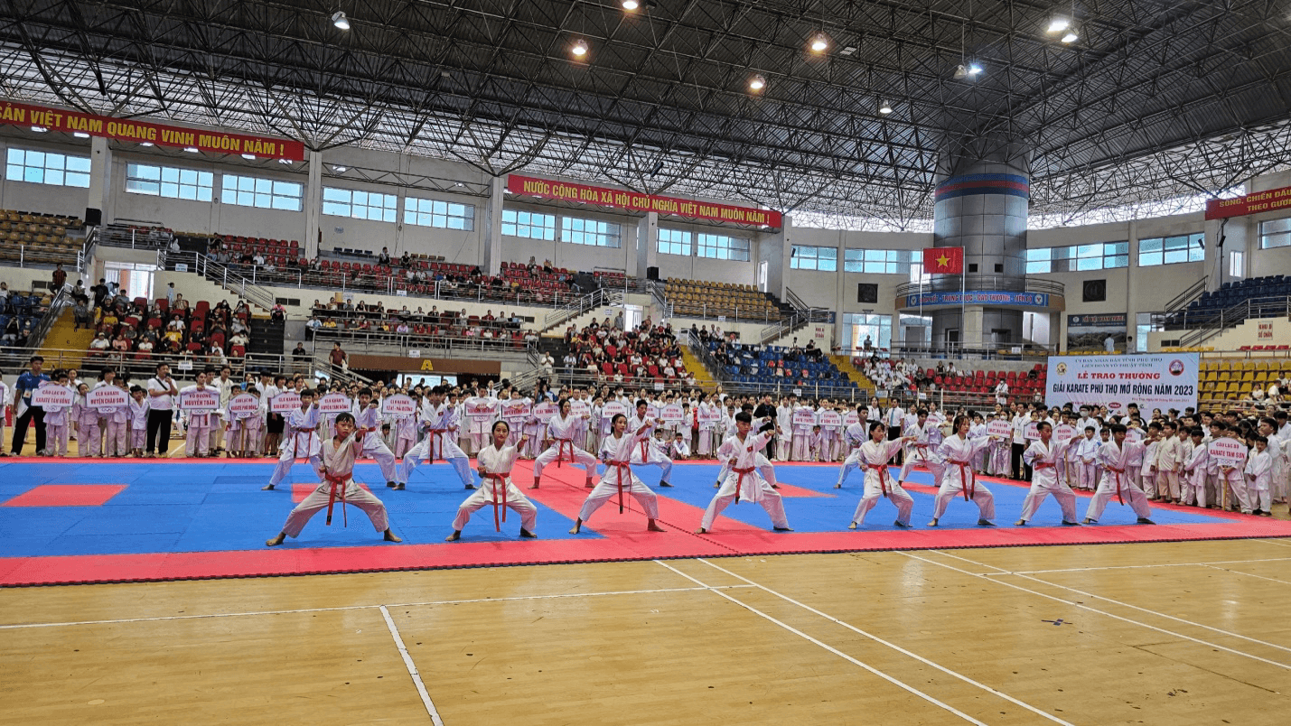 Giải Karate Phú Thọ mở rộng năm 2023: Một dấu ấn của Karate Việt Nam