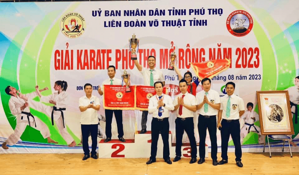 Giải Karate Phú Thọ mở rộng năm 2023: Một dấu ấn của Karate Việt Nam