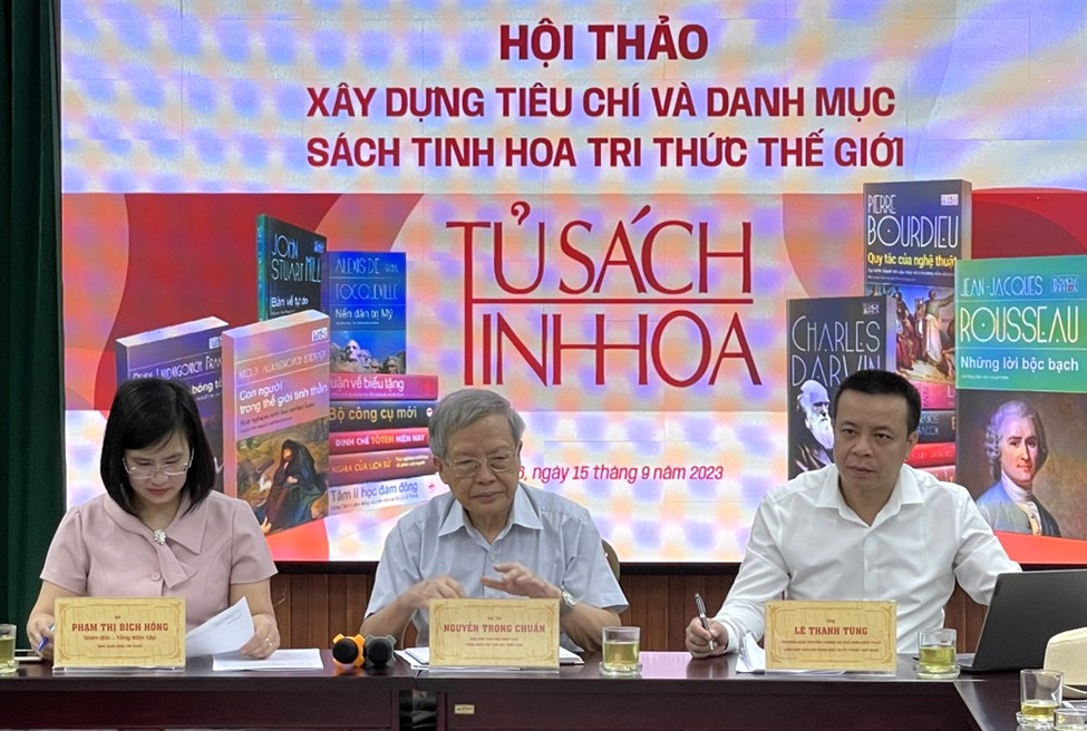 Những cuốn sách hay phải là sách có giá trị nghiên cứu và nâng cao tri thức