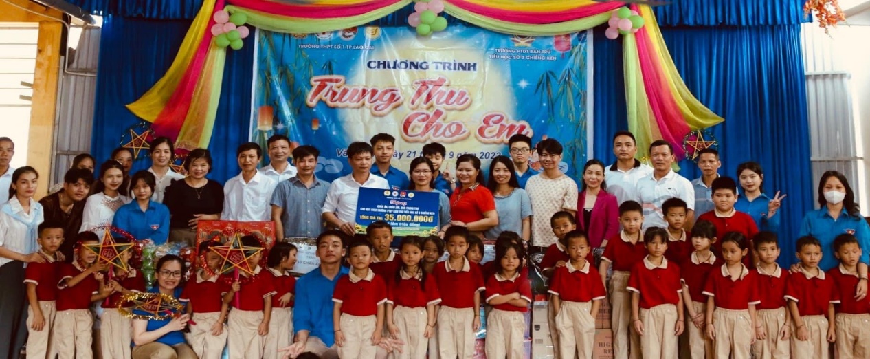 Chương trình trung thu cho các em nhỏ vùng khó