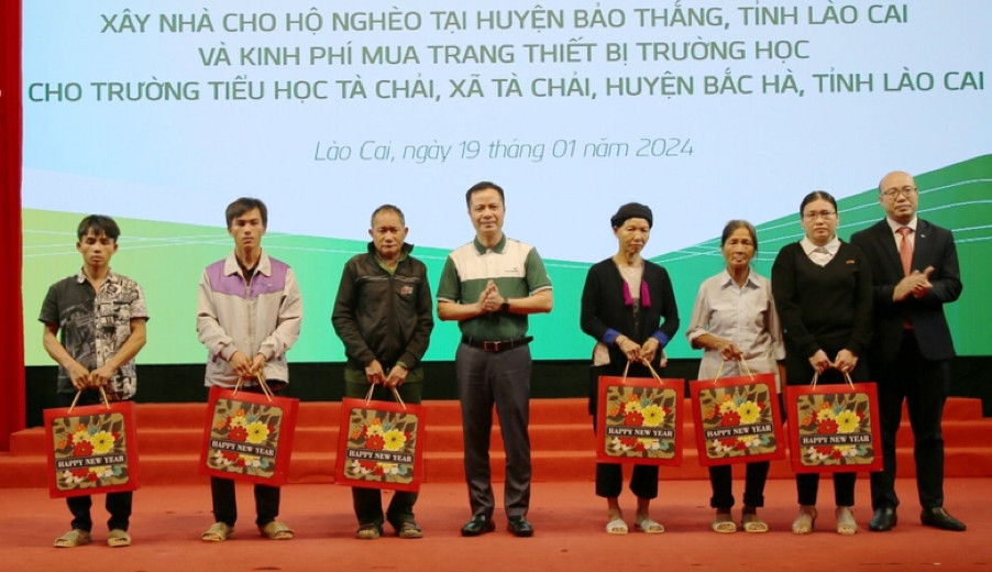 Vietcombank tài trợ 500 triệu đồng tại tỉnh Lào Cai